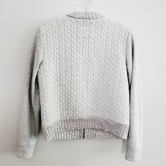 Anthropologie by Saturday Sunday - Quilted Knit Jacket Women's Size Small - Picture 5 of 7